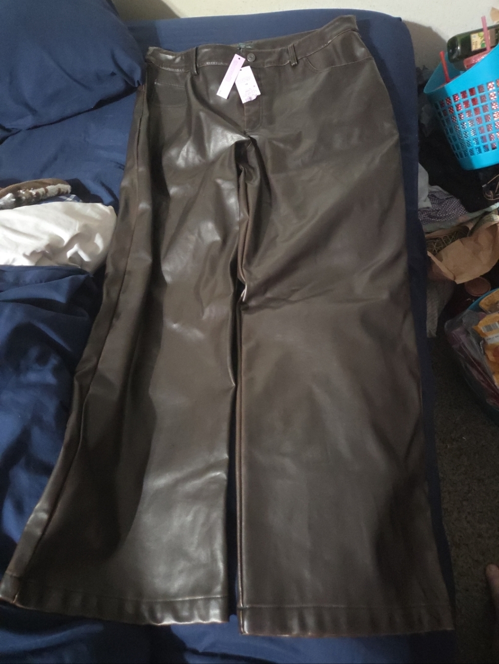 new with tags wild Fable  faux leather pants size 14